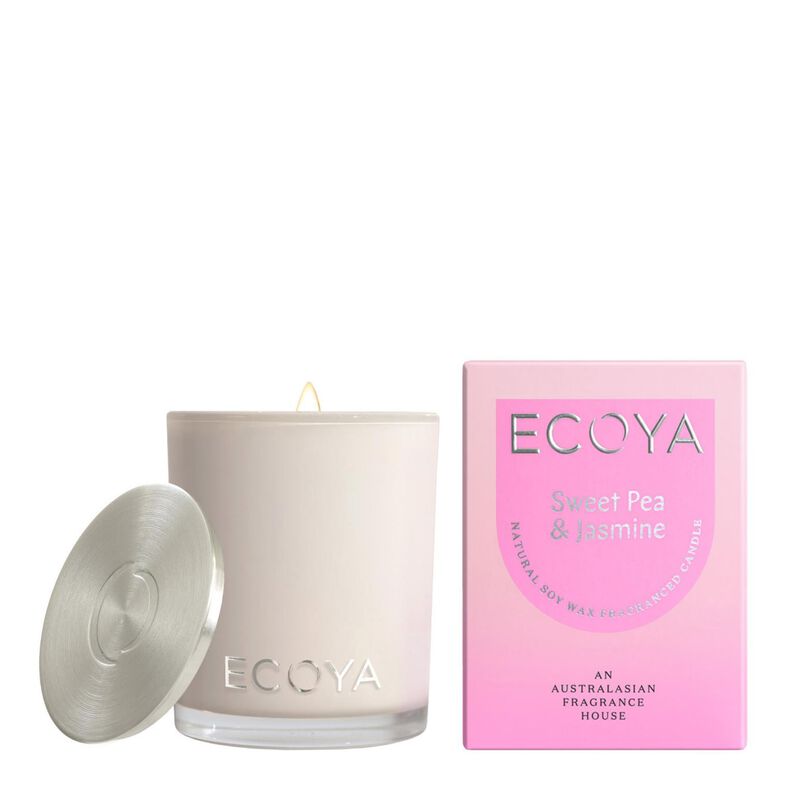 ECOYA Sweet Pea & Jasmine Mini Madison Candle 80g image number 0